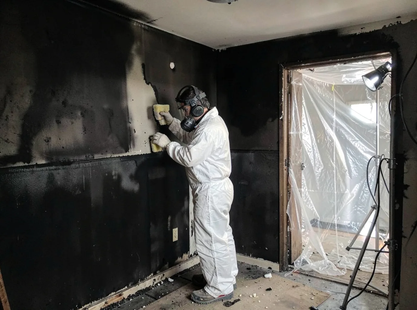 Fire Damage Restoration company in Wellington, MO